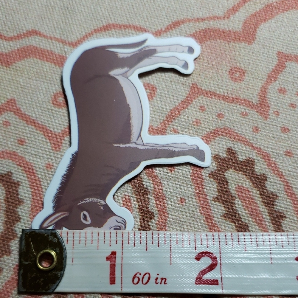 Donkey Sticker (K) - Picture 2 of 4
